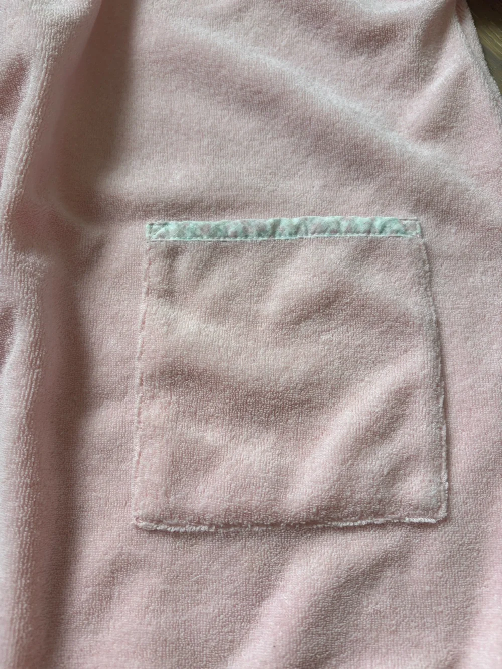 Minnow girls Pink Pocket terry coverup 5-6